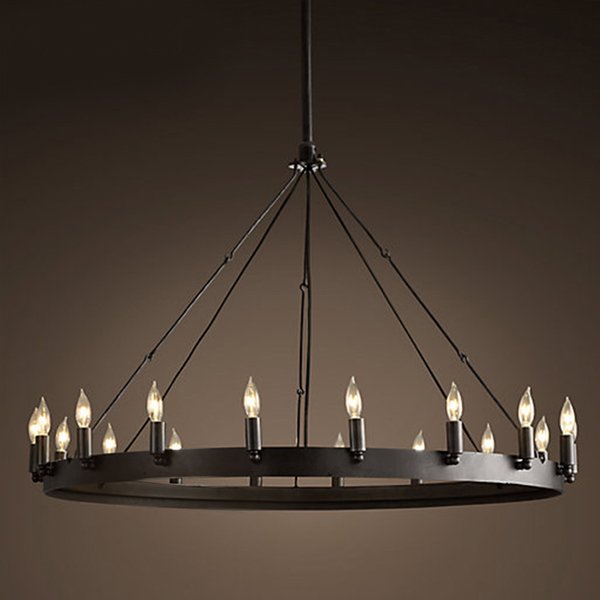 Люстра Camino Round Chandelier 18 Restoration Hardware   в Ульяновске | Loft Concept 