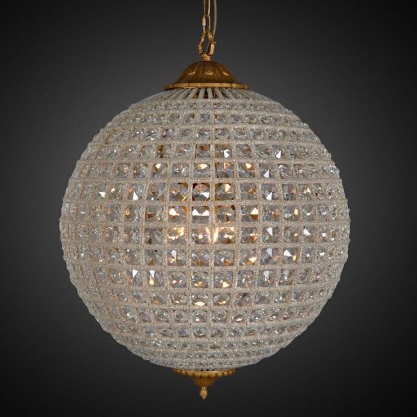 Люстра RH 19th c. Casbah Crystal Pendant 63 Темная бронза винтаж в Ульяновске | Loft Concept 