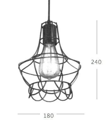 Cветильник Loft Nest Cage №4 в Ульяновске