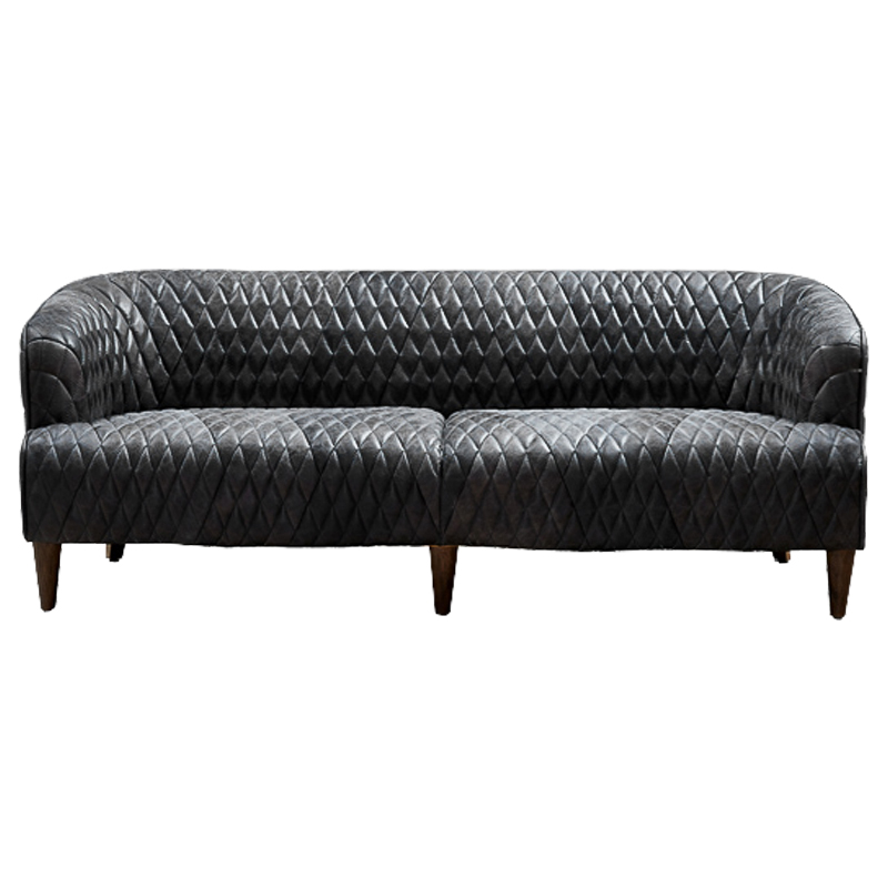 Диван Rhombuses Upholstery Graphite Sofa Графитовый в Ульяновске | Loft Concept 