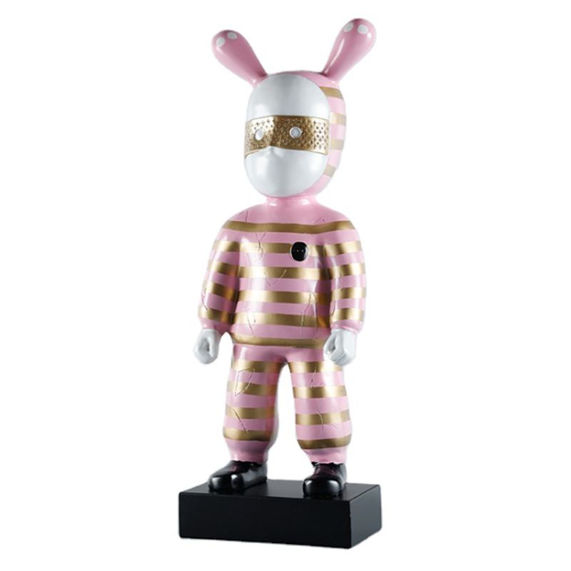 Rolito Large Figurine Pink Розовый Черный Золотой в Ульяновске | Loft Concept 