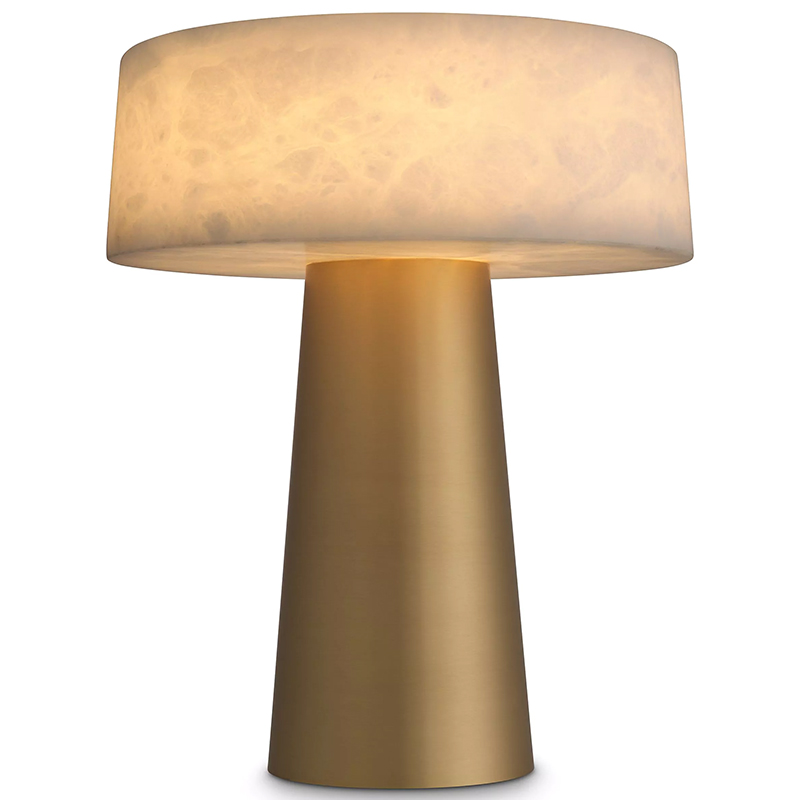 Настольная лампа Eichholtz Table Lamp Cinco Латунь Бежевый в Ульяновске | Loft Concept 