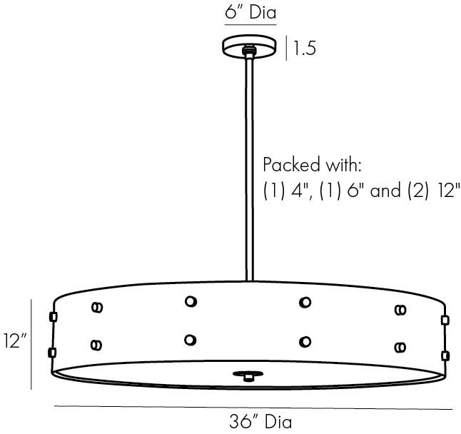 Люстра Arteriors HOCKLEE CHANDELIER в Ульяновске