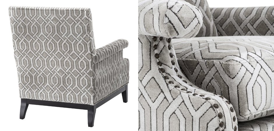 Кресло Eichholtz Chair Goldoni Grey Кресло Eichholtz Chair Goldoni Grey - Loft-Concept в Ульяновске