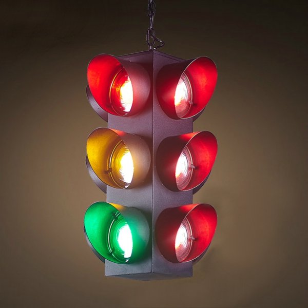 Подвесной светильник Светофор Loft Traffic Light Pendant  в Ульяновске | Loft Concept 