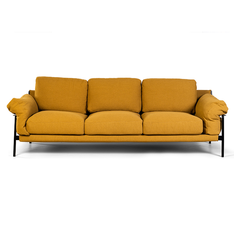 Диван Harald Mustard Sofa Горчичный в Ульяновске | Loft Concept 