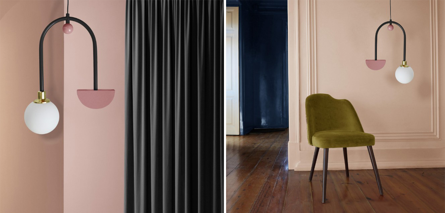 Дизайнерский Светильник Pink Space II Ceiling Lamp by Dovain Studio - фото