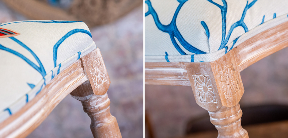 Мягкий стул Seabed Print 12 - фото №1