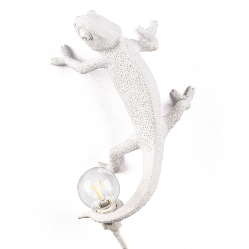 Бра Seletti Chameleon Lamp Going Up Белый в Ульяновске | Loft Concept 