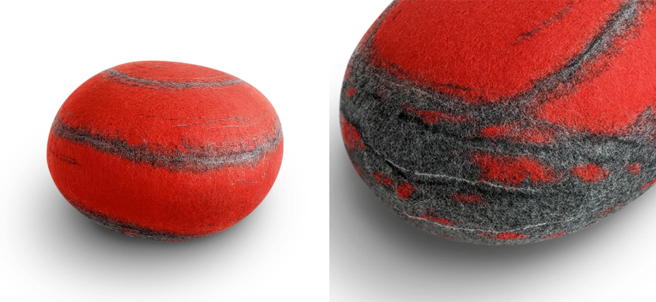 Пуф - Камень КРАСНЫЙ МАРС - фото №1