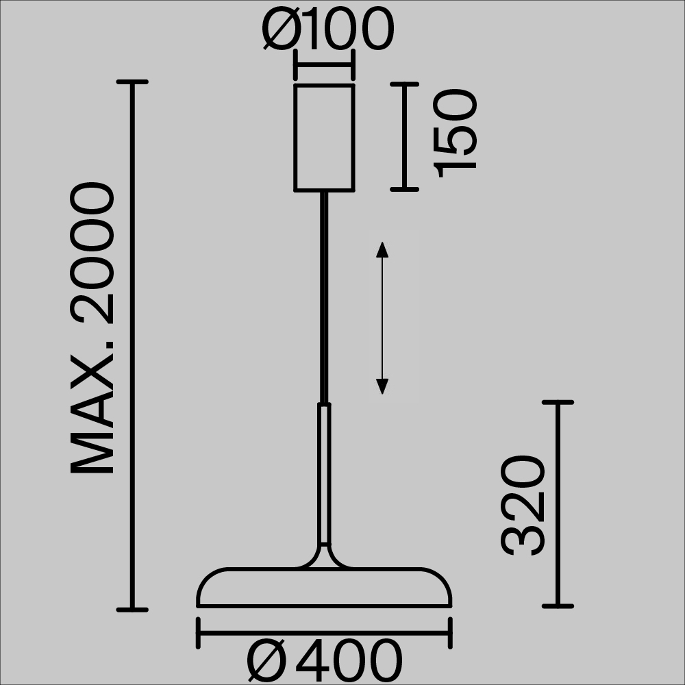 Подвесной светильник Gerhard 3000К 39Вт в Ульяновске