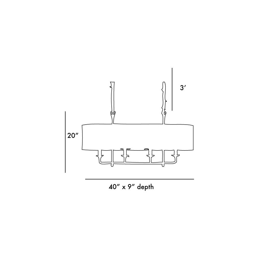 Люстра Arteriors BEATTY CHANDELIER в Ульяновске