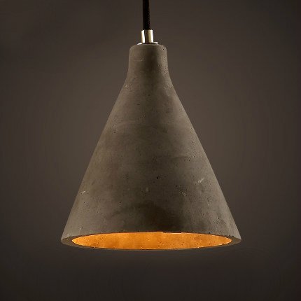 Подвесной светильник Art Concrete Pendant №4 Серый в Ульяновске | Loft Concept 