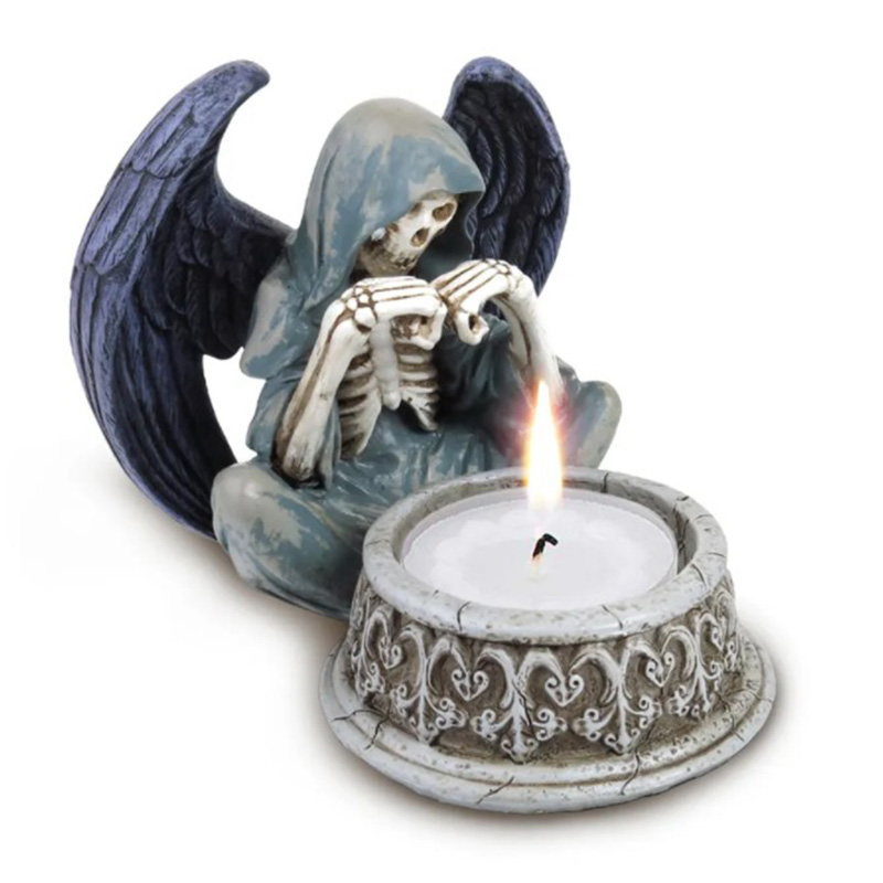 Подсвечник Angel of Death Candlestick Серый в Ульяновске | Loft Concept 