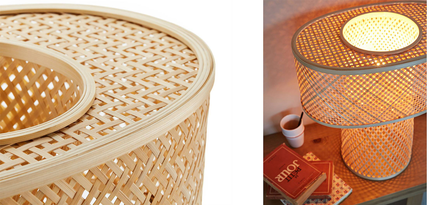 Настольная лампа Maren Wicker Table lamp - фото №1
