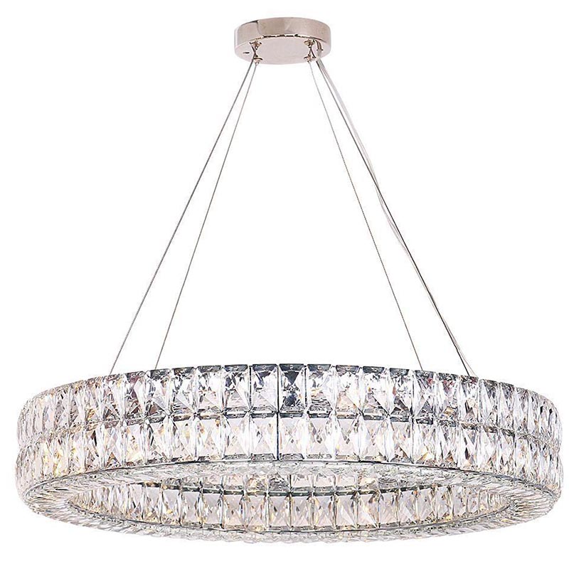 Люстра Crystal Regena Chrome Chandelier 10 Хром Прозрачный (Transparent) в Ульяновске | Loft Concept 