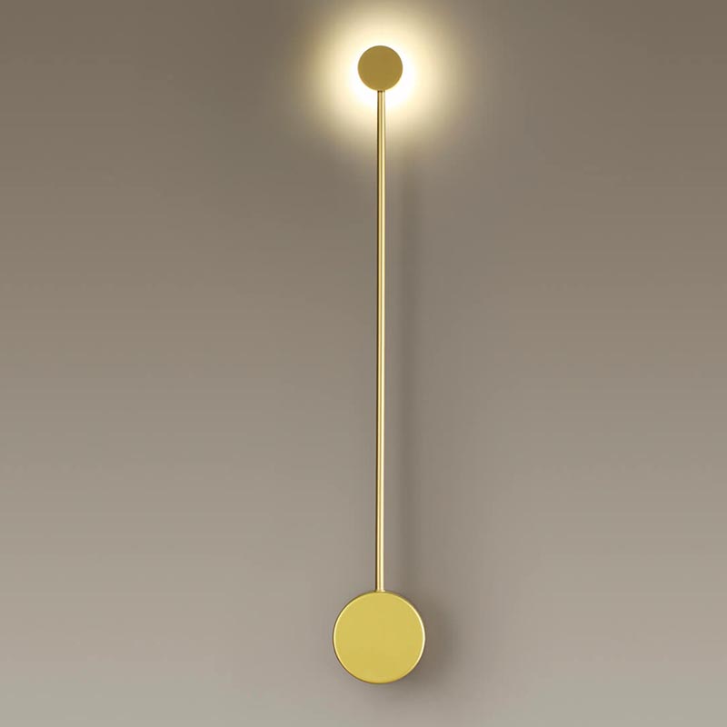 Бра Pin Wall Light Gold 70 Золотой в Ульяновске | Loft Concept 