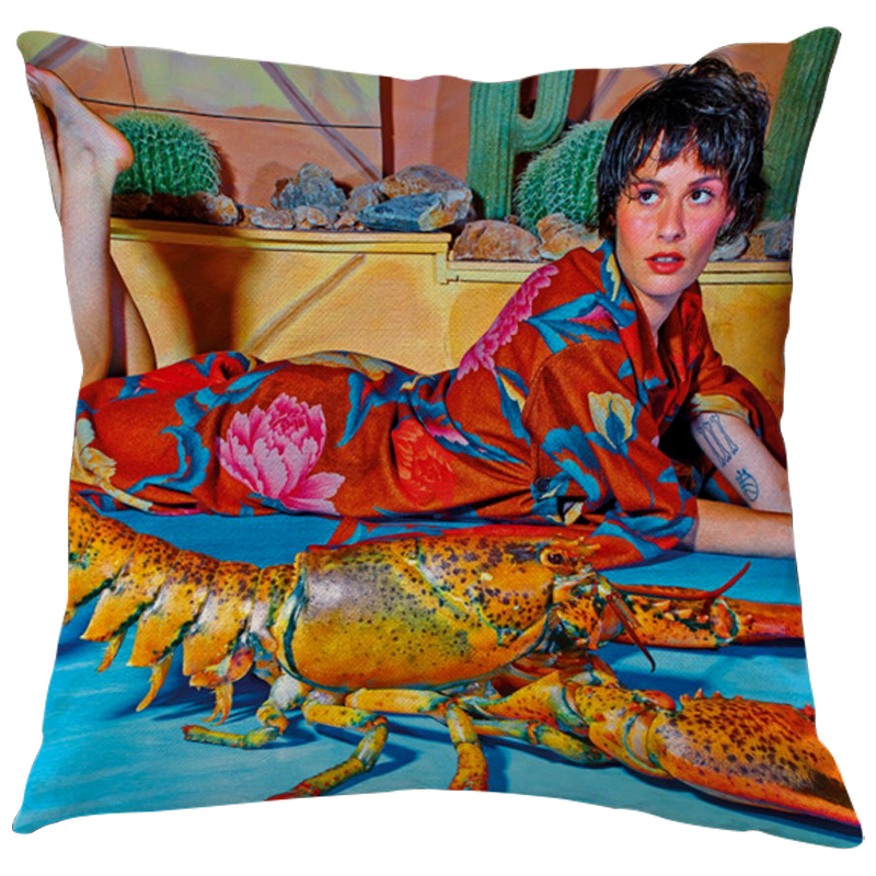 Декоративная подушка Seletti Cushion Lobster Мульти в Ульяновске | Loft Concept 