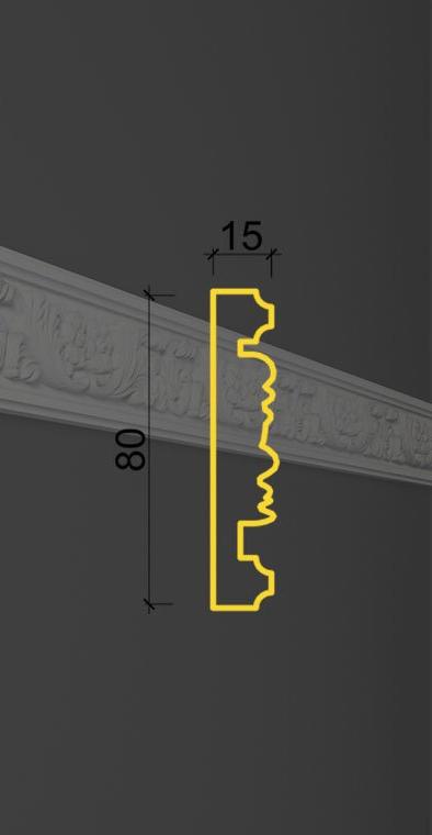 Молдинг с орнаментом MO-15 в Ульяновске