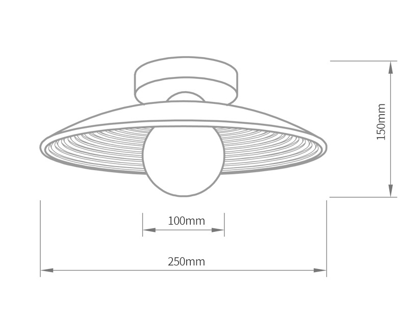 Потолочный светильник Ogata Wooden Light в Ульяновске