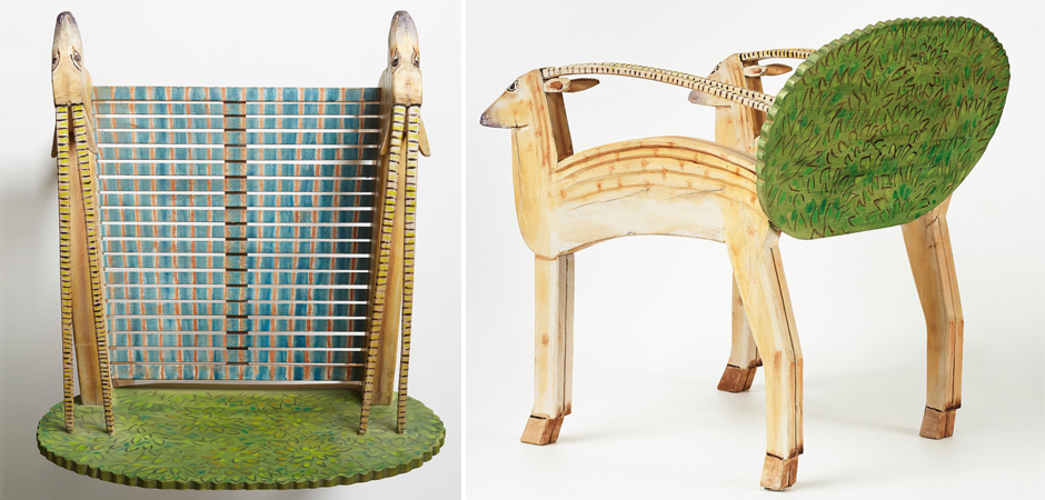 Скульптурное Кресло Сафари Sculptural chair - фото №2