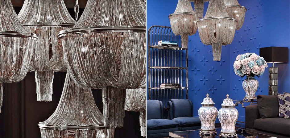 Люстра Chandelier Martinez Nickel L - Loft-Concept в Ульяновске