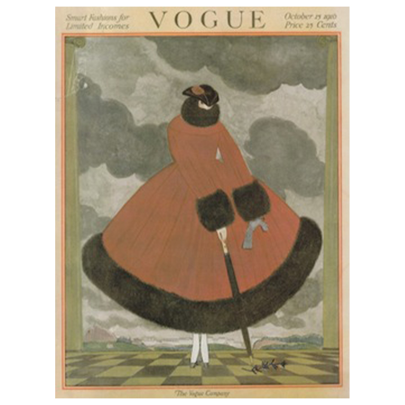 Постер Vogue Cover 1916 October  в Ульяновске | Loft Concept 