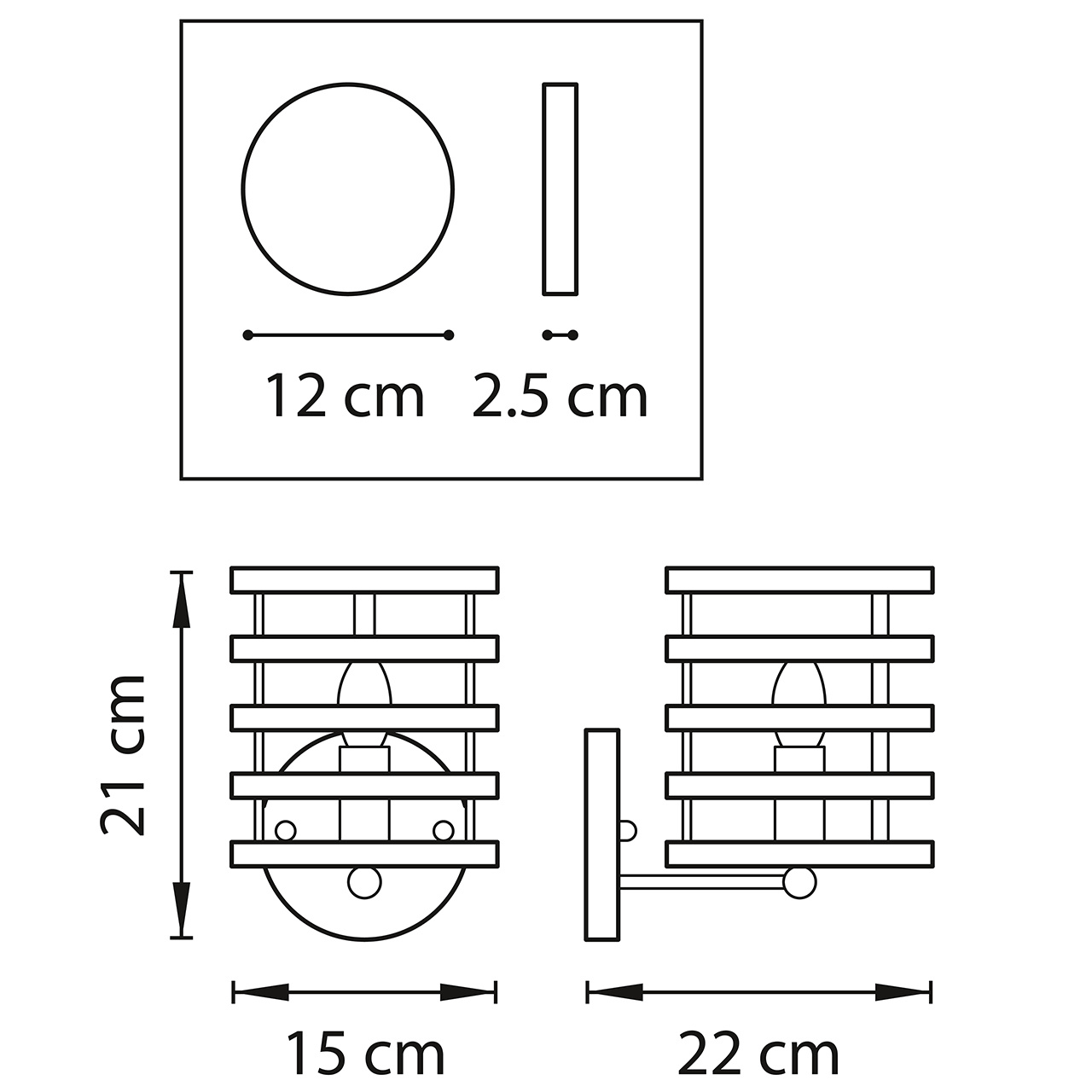 Бра Gold Stripes Sconces в Ульяновске