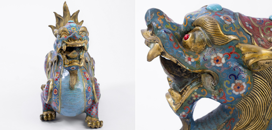 Большой Бронзовый Китайский дракон - Loft-Concept в Ульяновске