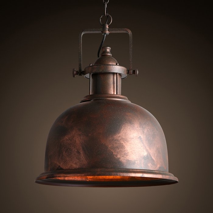 Люстра Old Copper Pendant Big Медь в Ульяновске | Loft Concept 