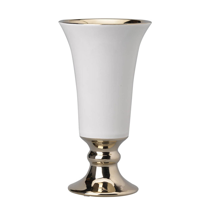 Ваза Vase Goblet Белый в Ульяновске | Loft Concept 