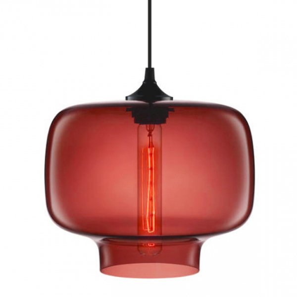 Подвесной светильник Jeremy Pyles Jeremy Oculo Pendant Light Красный (Red) Дымчатый (Smoke) Сливовый (Plum) Сапфир (Sapphire) Шоколад (Chocolate) Кристалл (Crystal) Серый (Gray) Янтарь (Amber) в Ульяновске | Loft Concept 