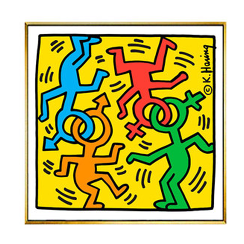 Постер Keith Haring 18 Мульти в Ульяновске | Loft Concept 