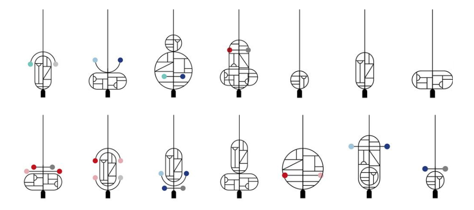 Подвесной Светильник Lines & Dots Home Adventures LD09 - фото №2