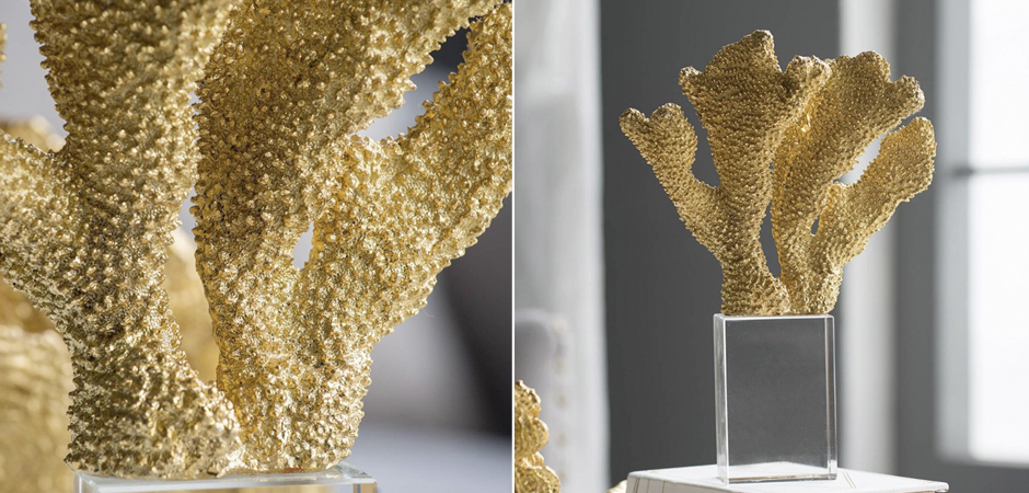 Статуэтка Gold Sea Cactus Статуэтка Gold Sea Cactus - Loft-Concept в Ульяновске