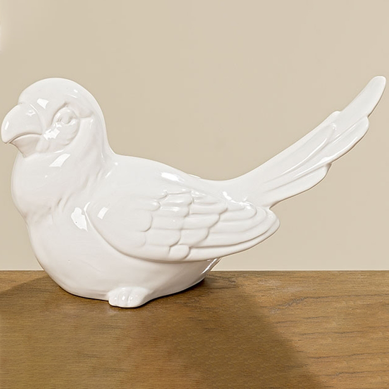 Статуэтка White Parrot Figurine Белый в Ульяновске | Loft Concept 