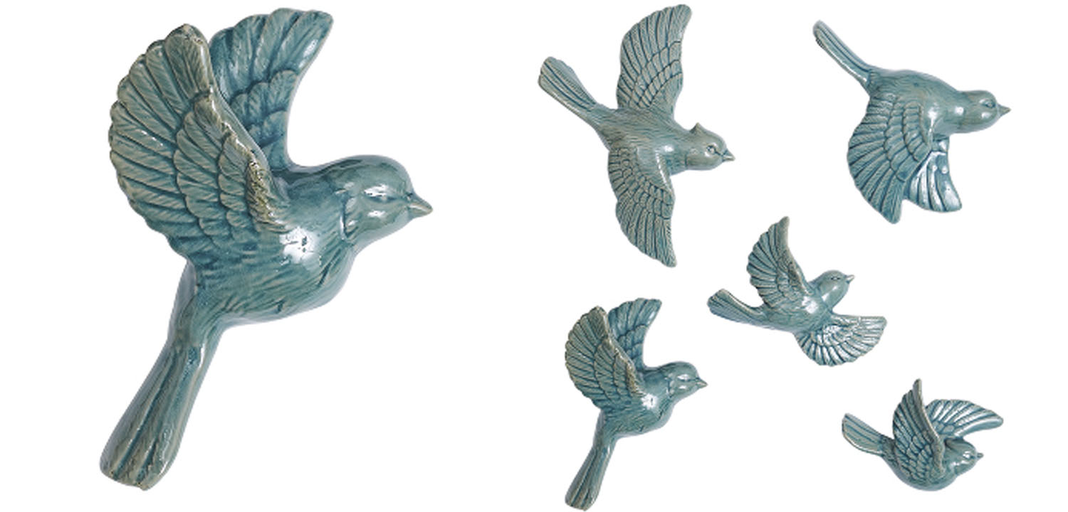 Аксессуар на стену Wall Accessory Birds I - фото
