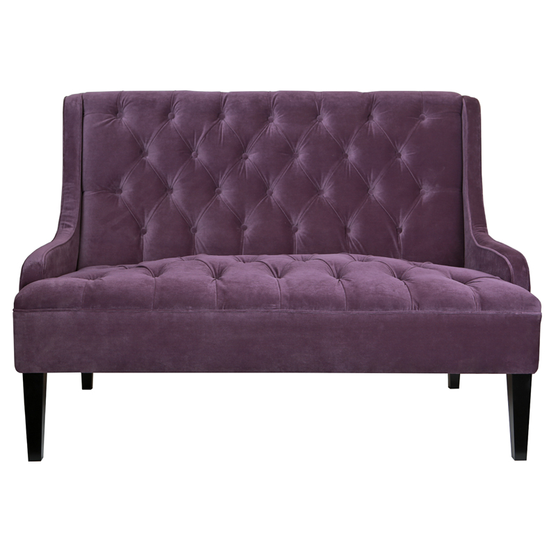 Диван Folket Sofa velour violet Фиолетовый в Ульяновске | Loft Concept 