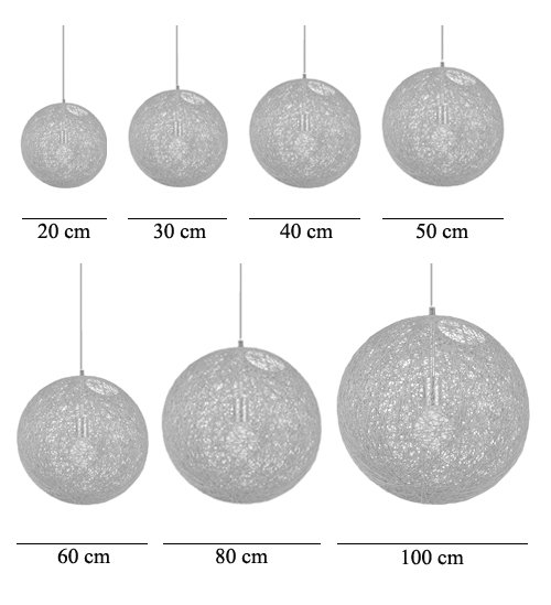 Подвесной светильник The Random Light Black 40 в Ульяновске