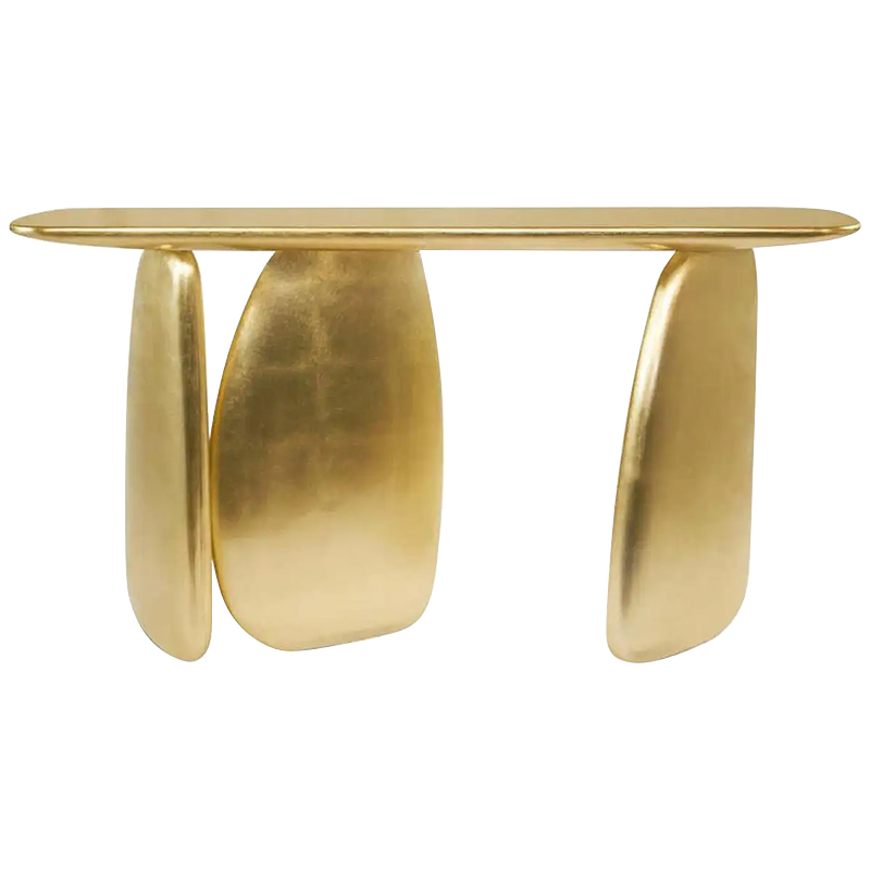 Консоль Design Console Table Gold Золотой в Ульяновске | Loft Concept 