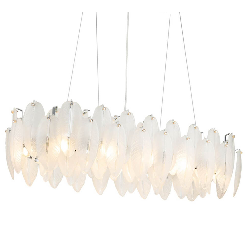 Люстра Bud Petals Chandelier Chrome Line Хром в Ульяновске | Loft Concept 