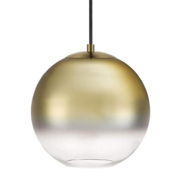 Подвесной светильник Ball Sunrise Pendant lamp матовое золото в Ульяновске | Loft Concept 