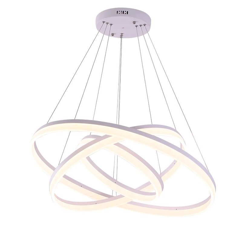 Люстра Chandeliers Rings White Белый в Ульяновске | Loft Concept 