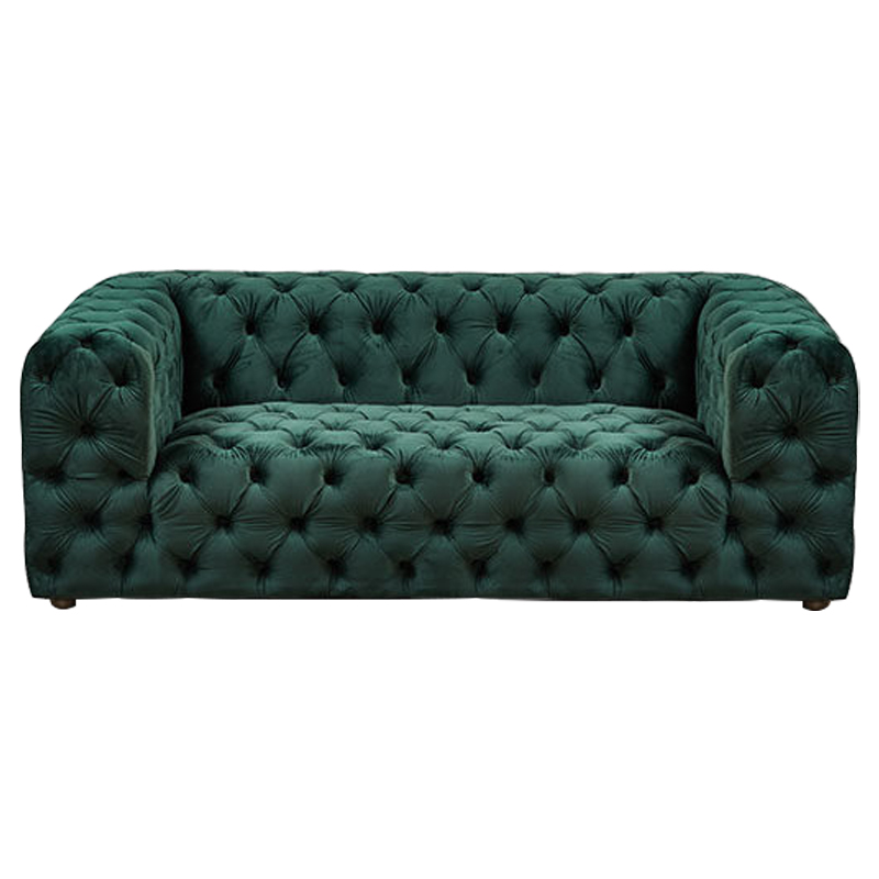 Диван Green Soho Tufted Sofa Зеленый Зеленый в Ульяновске | Loft Concept 