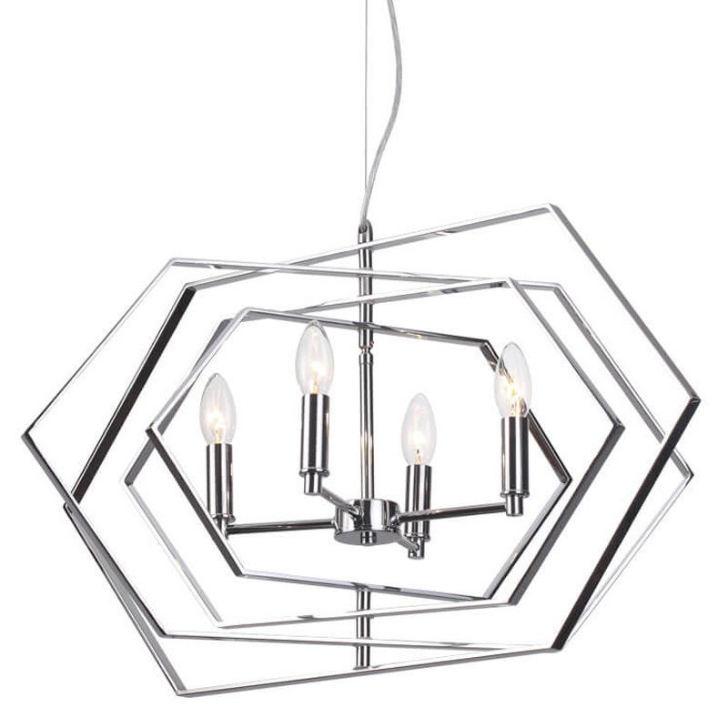 Люстра Damaris Chandelier silver Серебряный в Ульяновске | Loft Concept 