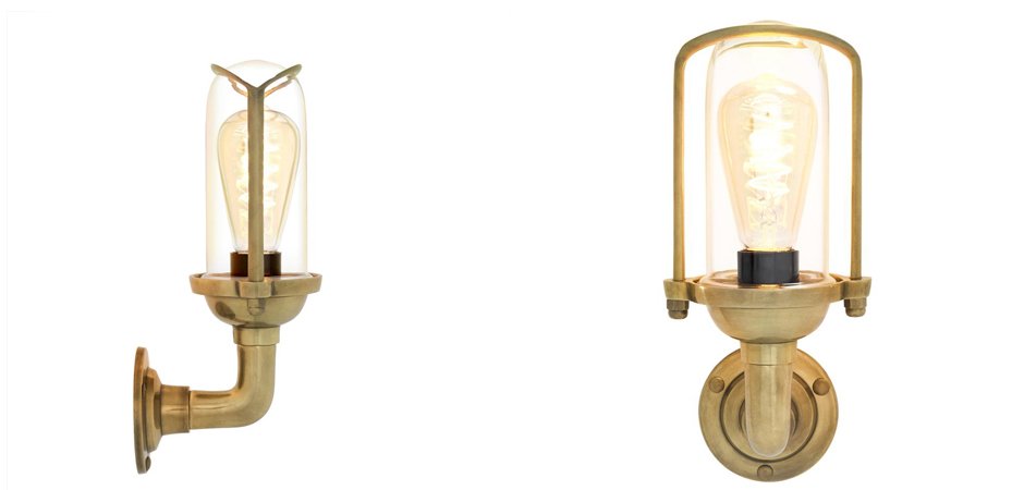Бра Eichholtz Wall Lamp Wolseley Brass Бра Eichholtz Wall Lamp Wolseley Brass - Loft-Concept в Ульяновске