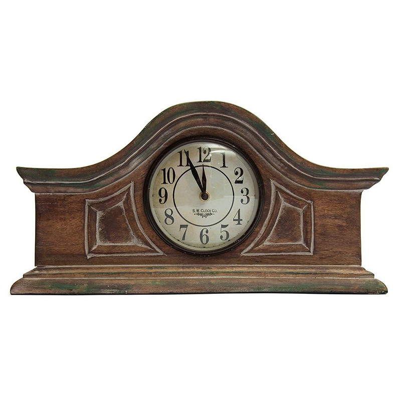 Настольные часы Classic Table Clock mango tree Древесина в Ульяновске | Loft Concept 