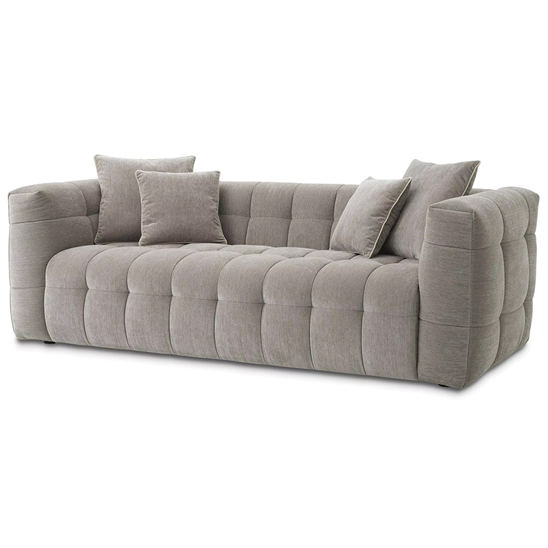 Диван Eichholtz Sofa Breva Grey Серый в Ульяновске | Loft Concept 