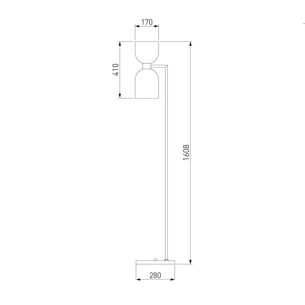 Торшер Light maker studio white and smok в Ульяновске