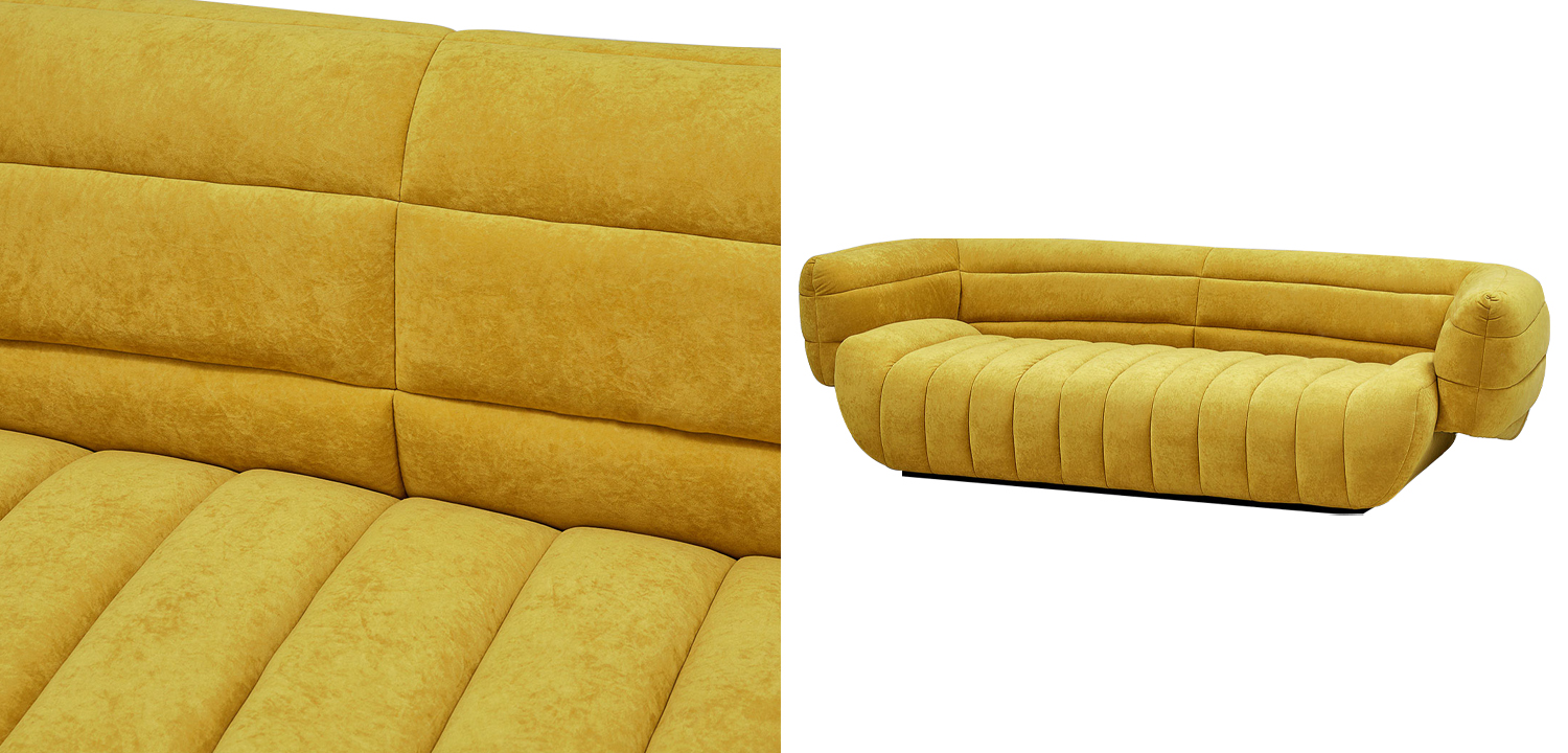 Диван Marigold Yellow Sofa - фото